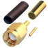 RF Industries Conector Coaxial de Anillo Plegable SMA Macho, Oro  1