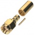 RF Industries Conector Coaxial de Anillo Plegable SMA Macho, Oro  1