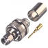 RF Industries Conector Coaxial SMA Macho, Inverso, Plata  1