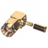 RF Industries Conector SMA Macho, Angulo Recto, Anillo plegable, para RG-174/U  2