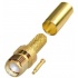RF Industries Conector Coaxial de Anillo Plegable SMA Hembra, Oro  1