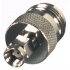 RF Industries Conector Coaxial SMA Macho - Clase N Hembra, Niquel  1
