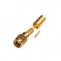 RF Industries Conector Coaxial SMA Macho, Oro  1