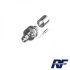 RF Industries Conector Coaxial SMA Macho, Níquel  1