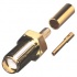 RF Industries Conector Coaxial SMA Hembra, Oro, para RG-174/U  1