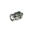 RF Industries Conector Coaxial BNC Macho - SMA Hembra, Metálico  1