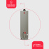 Rheem Calentador de Agua 29V40, Gas L.P., 152 Litros/Hora, Gris  3