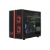 Gabinete Riotoro CR1088 con Ventana RGB, Mini-Tower, ATX/Micro-ATX/Mini-ITX, USB 3.1, sin Fuente, Negro  2
