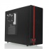 Gabinete Riotoro CR488 con Ventana, Midi-Tower, ATX/Mini-ATX, USB 3.1, sin Fuente, Negro/Rojo  2