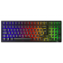 Teclado Gamer RK Royal Kludge RK98 LED RGB 96%, Teclado Mecánico, Switch Brown, Inalámbrico, USB/Bluetooth, Negro, Español