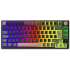 Teclado Gamer RK Royal Kludge RKM75 Phantom LED RGB 75%, Teclado Mecánico, Kailh Speed Silver, Inalámbrico, USB/Bluetooth, Negro, Español   1