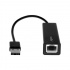 Rocstor Adaptador de Red USB Y10C137-B1, Alámbrico, 1024 MB/s, Negro