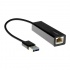 Rocstor Adaptador de Red USB Y10C137-B1, Alámbrico, 1024 MB/s, Negro - Imagen adicional 5