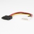 Rocstor Cable SATA 4-pin Molex - LP4 Macho, 15cm, Negro  5