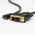 Rocstor Cable Mini HDMI Macho - DVI-D Macho, 1 Metro, Negro - Imagen adicional 1