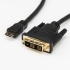 Rocstor Cable Mini HDMI Macho - DVI-D Macho, 1 Metro, Negro - Imagen adicional 4