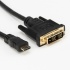 Rocstor Cable Mini HDMI Macho - DVI-D Macho, 1 Metro, Negro - Imagen adicional 5