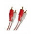 Romms Cable 2x RCA Macho - 2x RCA Macho, 45cm, Rojo/Blanco  1
