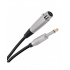 Romms Cable para Micrófono XLR Hembra - 6.3mm Macho, 6 Metros, Negro  1