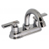 Rugo Mezcladora 24TD, Latón, para Lavabo de Baño