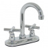 Rugo Mezcladora 24CC, Cromo, para Lavabo de Baño
