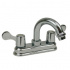 Rugo Mezcladora 24PP, Cromo, para Lavabo de Baño