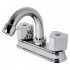 Rugo Mezcladora 24TR, Acero Inoxidable, para Lavabo de Baño