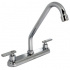 Rugo Mezcladora 8D, Cromo, para Lavabo de Baño