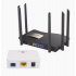 Ruijie Router KIT2-VPON-MESH MU-MIMO, Wi-Fi 6, 4 x RJ-45 867 Mbit/s WLAN, Inalámbrico, Doble Banda 2.4/5 GHz, 6 Antenas Externas, de 6 dBi   1