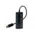 Sabrent Hub USB 3.0 Macho - 4x USB 3.0 Hembra, 5000 Mbit/s, Negro  3