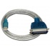 PROVIDER Sabrent Cable para Impresora, USB 2.0 - Paralelo, 2 Metros  1