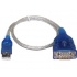 Sabrent Cable USB SBT-USC1M, USB 2.0 - RS-232, Gris  1
