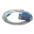 Sabrent Cable USB-DB25F, USB Hembra - DB25F Hembra, 1.8 Metros, Gris  1