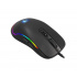 Mouse Gamer Ergonómico SADES Óptico Revolver, Alámbrico, USB, 10.000DPI, Negro  4
