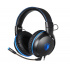 SADES Audífonos Gamer FPower, Alámbrico, 1.2 Metros, 3.5mm, Negro/Azul  1