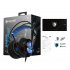 SADES Audífonos Gamer Locust Plus 7.1, Alámbrico, 2.2 Metros, USB-A, Negro/Azul  10