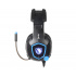 SADES Audífonos Gamer Dazzle 7.1, Alámbrico, 2.2 Metros, USB-A, Negro/Azul  4
