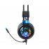 SADES Audífonos Gamer Armor, Alámbrico, 2.2 Metros, USB-A, Negro/Azul  1