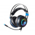 SADES Audífonos Gamer Armor, Alámbrico, 2.2 Metros, USB-A, Negro/Azul  3