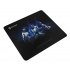 Mousepad SADES Frost, 44 x 40cm, Grosor 3mm, Negro/Azul  2