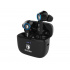 SADES Audífonos Intrauriculares con Micrófono Wings 100, Inalámbrico, Bluetooth, Negro/Azul  1