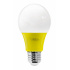 Saglite Foco LED S00535, Luz Amarillo, Base E26, 9W, Blanco/Amarillo  1