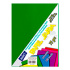 Sajor Papel Cortado, 75g/m², 100 Hojas de Tamaño Carta, Verde  1