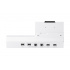 Samsung Docking Station Flip 2 Tray CY-TF65BR, 2x USB-A 2.0, 2x HDMI, 2x USB-B, Blanco  6