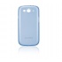 Samsung Funda de TPU EFC-1G6W para Celular, Azul/Transparente, para GALAXY S III  1