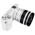 Cámara Digital Samsung Cámara de Lente Intercambiable NX2000, 20.3MP, Blanco  4