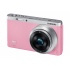 Cámara Digital Samsung NX Mini, Smart Cámara Pantalla Táctil Flip Up, 20.5MP, WiFi, Rosa  2