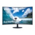 Monitor Curvo Samsung LC27T550FDLXZX LED 27", Full HD, 75Hz, HDMI, con Bocinas, Azul/Gris  1