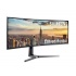 Monitor Gamer Curvo Samsung LC43J890DKLXZX LED 43.4'', 4K Ultra HD, Super Ultra Wide, HDMI, 2 Bocinas Integradas, Azul/Gris  4