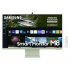 Monitor Samsung Smart Monitor M8 32", 4K Ultra HD, HDMI, Bocinas Integradas, Blanco/Verde  1